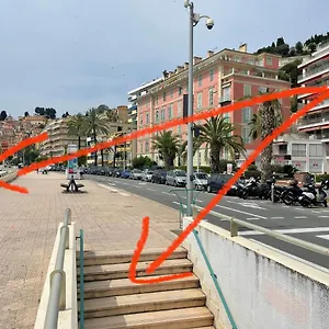 La Room: Seaside + Terrace + Parking , Menton France
